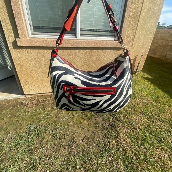 DOONEY and BOURKE zebra hobo purse , NWT - Picture 3 of 16